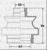 MERCE A2013501237 Bellow, driveshaft